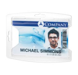 Hard badge holder ReXycle® Durable 54 x 85 mm - Box of 10