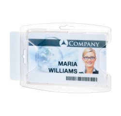 Porte-badges ReXycle® Durable pour 2 cartes de sécurité 54 x 85 mm - Boîte de 10