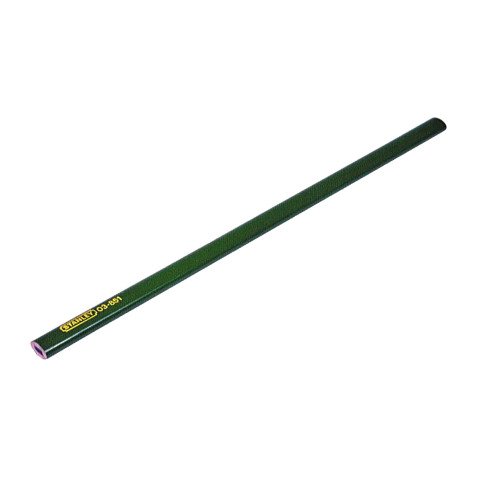 Stanley 1-03-851 Lápiz de Albañil 176mm - cuerpo verde