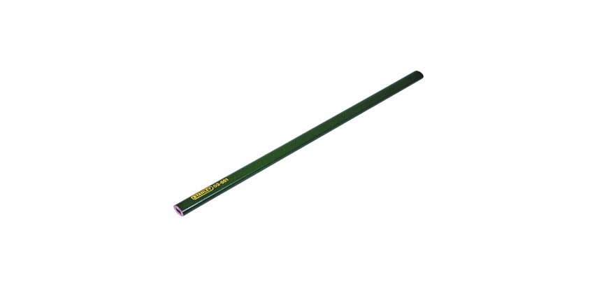 Stanley 1-03-851 Lápiz de Albañil 176mm - cuerpo verde
