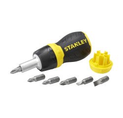 Stanley 0-66-358 Multipuntas de Carraca Corto 6 Puntas