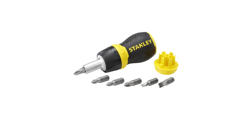 Stanley 0-66-358 Multipuntas de Carraca Corto 6 Puntas