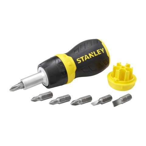 Stanley 0-66-358 Multipuntas de Carraca Corto 6 Puntas