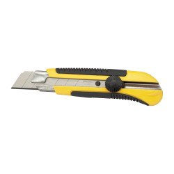 Stanley 0-10-425 Cúter DYNAGRIP® con Rueda de Bloqueo 25mm