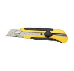 Stanley 0-10-425 Cúter DYNAGRIP® con Rueda de Bloqueo 25mm