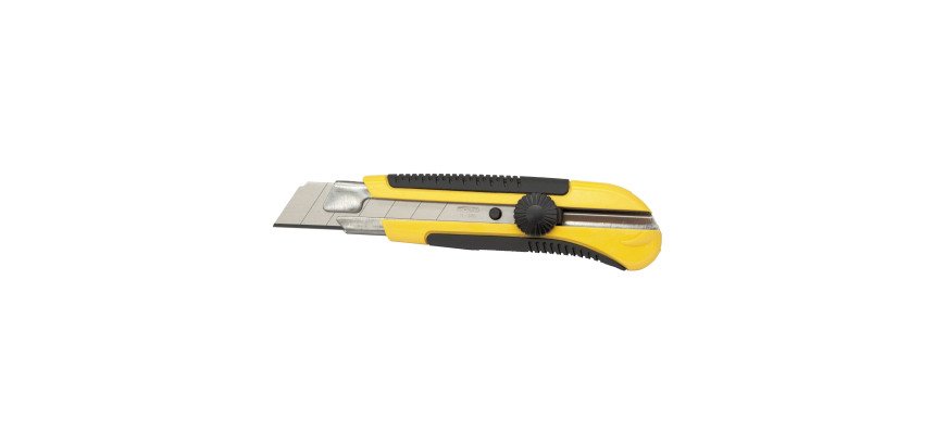 Stanley 0-10-425 Cúter DYNAGRIP® con Rueda de Bloqueo 25mm