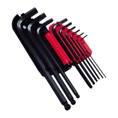 Stanley 0-69-256 Juego Llaves Hexagonales con Bola 1,5mm/10mm - 9 Uds