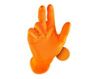 Guantes de nitrilo Grippas PIP - caja de 50 guantes naranja