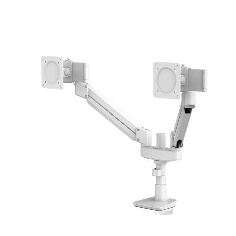 Bras support écran double compact avec glissières Tallo Top Mount Fellowes