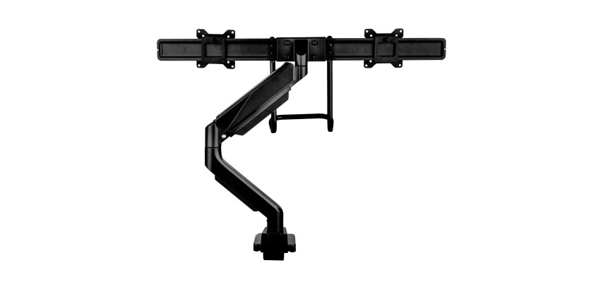 Bras Monitorhalterung mit Quertraverse Swing Fellowes schwarz