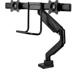 Bras porte écran à barre transversale Swing  Fellowes noir