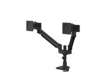 Bras support écran double compact avec glissières Tallo Top Mount Fellowes
