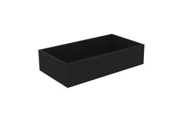 Bac pour bibliothèque Lumya L 80 cm mélaminé