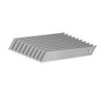 Lames de cutter Stanley 18 mm - Étui distributeur de 10