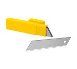 Lame de cutter Stanley 25 mm, L 110 mm - Étui distributeur de 10 lames