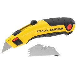 Cutter à lame rétractable STANLEY® FATMAX® + 5 lames