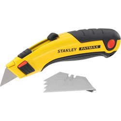 Cutter à lame rétractable STANLEY® FATMAX® + 5 lames