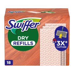 Dry dusting cloth for wood and parquet Swiffer Dry - Pack of 18