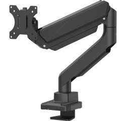 Bras porte écran simple Swing Fellowes noir