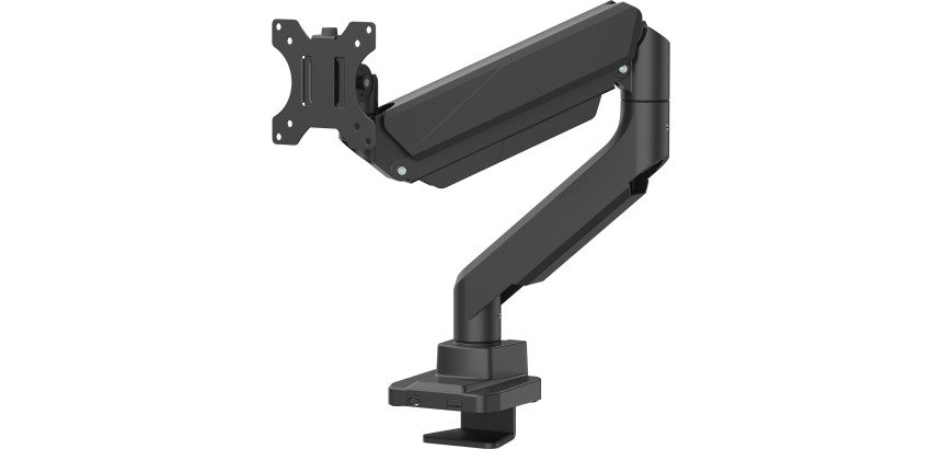 Bras porte écran simple Swing Fellowes noir