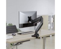 Bras porte écran simple Swing Fellowes noir