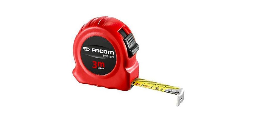 Facom 893B.319PB cinta metrica ABS 2 X 19mm 2 caras