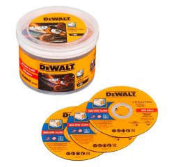 DeWALT DT20597-QZ Cubo de 50 discos de 115mm x 1mm