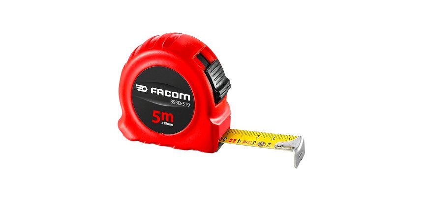 Facom 893B.519PB cinta metrica ABS 5 X 19mm 2 caras