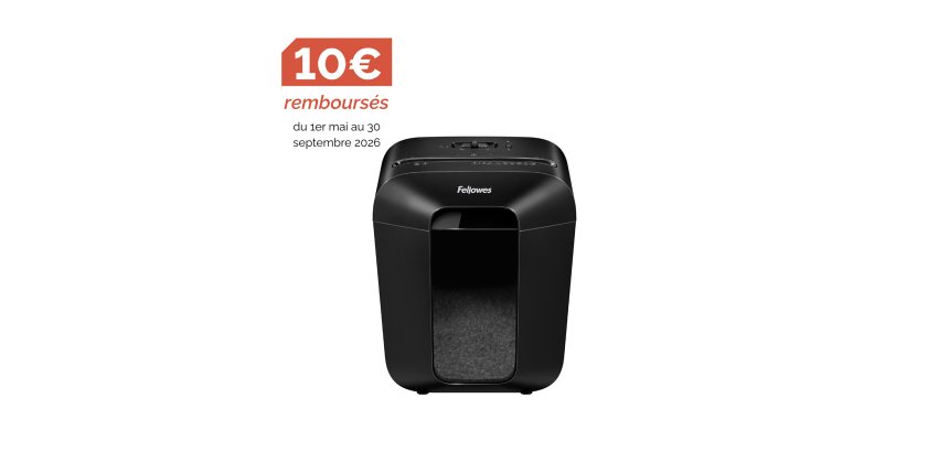 Destructeur de documents Powershred LX41, noir