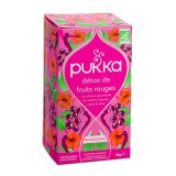 Infusion Détox de Fruits Rouges Bio Pukka - Boîte de 20 sachets