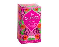 Infusion Détox de Fruits Rouges Bio Pukka - Boîte de 20 sachets