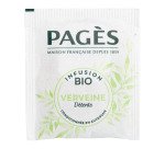 Infusion verveine Bio Pagès - Boîte de 50 sachets