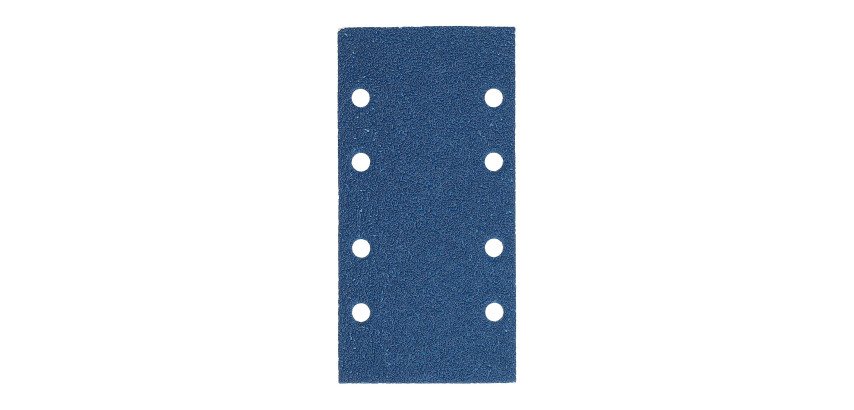 Patin auto-agrippant Norton multi-usages pour ponceuses vibrantes 93 x 185 mm - Grain 40 - Lot de 5