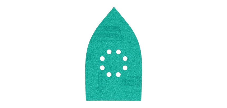 Patin auto-agrippant Norton multi-usages 105 x 175 mm - Grain 80 - Lot de 5