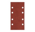 Patin auto-agrippant Norton multi-usages pour ponceuses vibrantes 93 x 185 mm - Grain 120 - Lot de 5