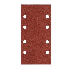 Patin auto-agrippant Norton multi-usages pour ponceuses vibrantes 93 x 185 mm - Grain 120 - Lot de 5