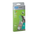 Patin auto-agrippant Norton multi-usages pour ponceuses vibrantes 93 x 185 mm - Grain 80 - Lot de 5