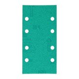 Patin auto-agrippant Norton multi-usages pour ponceuses vibrantes 93 x 185 mm - Grain 80 - Lot de 5