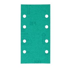 Patin auto-agrippant Norton multi-usages pour ponceuses vibrantes 93 x 185 mm - Grain 80 - Lot de 5