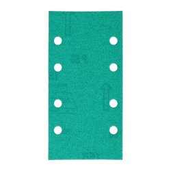 Patin auto-agrippant Norton multi-usages pour ponceuses vibrantes 93 x 185 mm - Grain 80 - Lot de 5