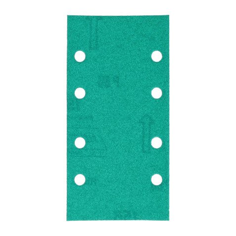 Patin auto-agrippant Norton multi-usages pour ponceuses vibrantes 93 x 185 mm - Grain 80 - Lot de 5