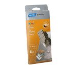 Patin auto-agrippant Norton multi-usages pour ponceuses vibrantes 93 x 185 mm - Grain 180 - Lot de 5