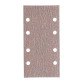 Patin auto-agrippant Norton multi-usages pour ponceuses vibrantes 93 x 185 mm - Grain 180 - Lot de 5