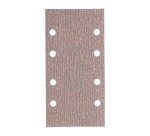 Patin auto-agrippant Norton multi-usages pour ponceuses vibrantes 93 x 185 mm - Grain 180 - Lot de 5