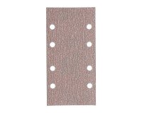 Patin auto-agrippant Norton multi-usages pour ponceuses vibrantes 93 x 185 mm - Grain 180 - Lot de 5