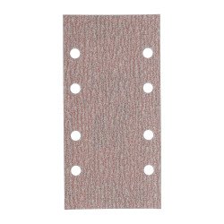 Patin auto-agrippant Norton multi-usages pour ponceuses vibrantes 93 x 185 mm - Grain 180 - Lot de 5