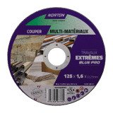 Disque à tronçonner Norton multi-matériaux Travaux Extremes 125 x 1,6 x 22,23 mm