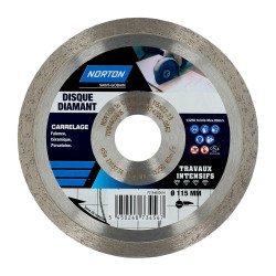 Disque diamant carrelage Norton Ø 115 mm