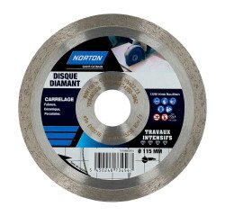 Disque diamant carrelage Norton Ø 115 mm
