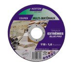 Disque à tronçonner Norton multi-matériaux Travaux Extremes 115 x 1,6 x 22,23 mm